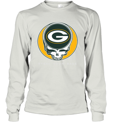 Green Bay Packers Grateful Dead Steal Your Base Fan Gift Long Sleeve T-Shirt - KnowlegdeTee