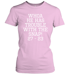 Whoa He Has Trouble With the Snap! Michigan Rivalry Shirt Women's T-Shirt - KnowlegdeTee