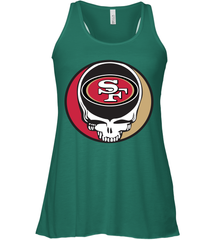 Grateful Dead Steal Your Face For San Francisco 49ers Fans Racerback Tank - KnowlegdeTee