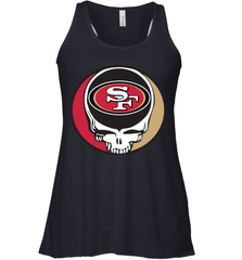Grateful Dead Steal Your Face For San Francisco 49ers Fans Racerback Tank - KnowlegdeTee