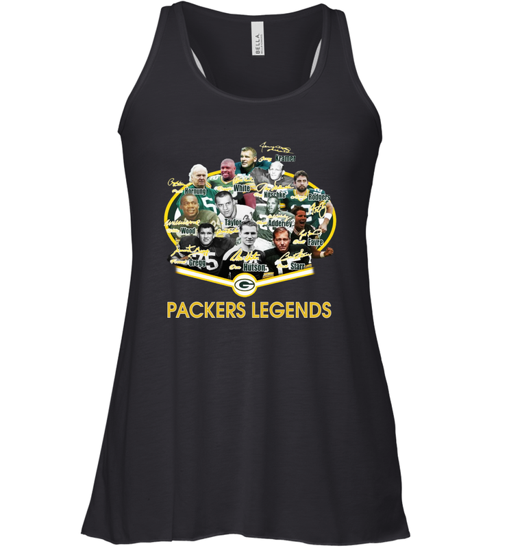 Green Bay Packers Legends Racerback Tank - KnowlegdeTee