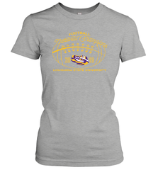 LSU Tigers Pressbox College Football Playoff 2019 National Champions Women's T-Shirt - KnowlegdeTee