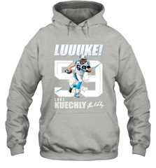 LUKE KUECHLY Shirt Hoodie - KnowlegdeTee