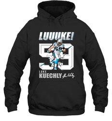 LUKE KUECHLY Shirt Hoodie - KnowlegdeTee