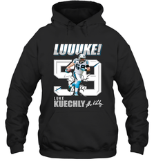 LUKE KUECHLY Shirt Hoodie - KnowlegdeTee