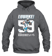 LUKE KUECHLY Shirt Hoodie - KnowlegdeTee