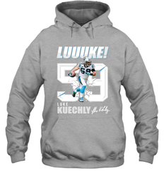 LUKE KUECHLY Shirt Hoodie - KnowlegdeTee