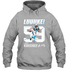 LUKE KUECHLY Shirt Hoodie - KnowlegdeTee