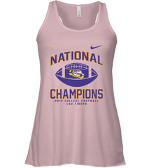 LSU Tigers College Football Playoff 2019 National Champions Football 2 Racerback Tank - KnowlegdeTee