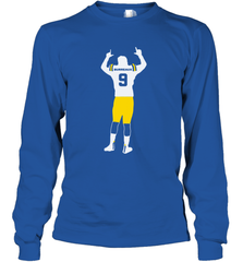 Joe Burreaux 9 LSU Shirt Long Sleeve T-Shirt - KnowlegdeTee
