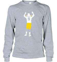Joe Burreaux 9 LSU Shirt Long Sleeve T-Shirt - KnowlegdeTee