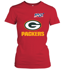 Green Bay Packers NFL 100th Season Anniversary Women's T-Shirt - KnowlegdeTee