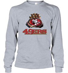 San Francisco 49ers NFL Gloves Fan Gifts Long Sleeve T-Shirt - KnowlegdeTee