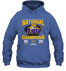 LSU Nationals Championship 2020 With Scores Shirt Hoodie - KnowlegdeTee