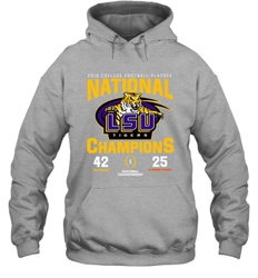 LSU Nationals Championship 2020 With Scores Shirt Hoodie - KnowlegdeTee