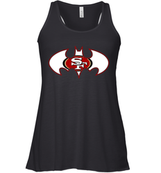 We Are The San Francisco 49ers Batman NFL Mashup = Racerback Tank - KnowlegdeTee
