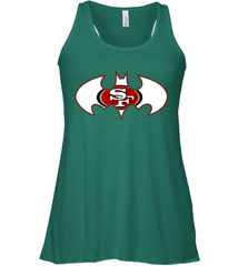 We Are The San Francisco 49ers Batman NFL Mashup = Racerback Tank - KnowlegdeTee