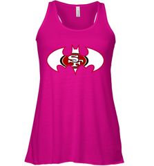 We Are The San Francisco 49ers Batman NFL Mashup = Racerback Tank - KnowlegdeTee