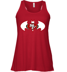 We Are The San Francisco 49ers Batman NFL Mashup = Racerback Tank - KnowlegdeTee