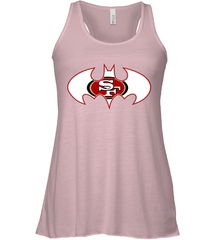 We Are The San Francisco 49ers Batman NFL Mashup = Racerback Tank - KnowlegdeTee