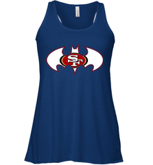 We Are The San Francisco 49ers Batman NFL Mashup = Racerback Tank - KnowlegdeTee