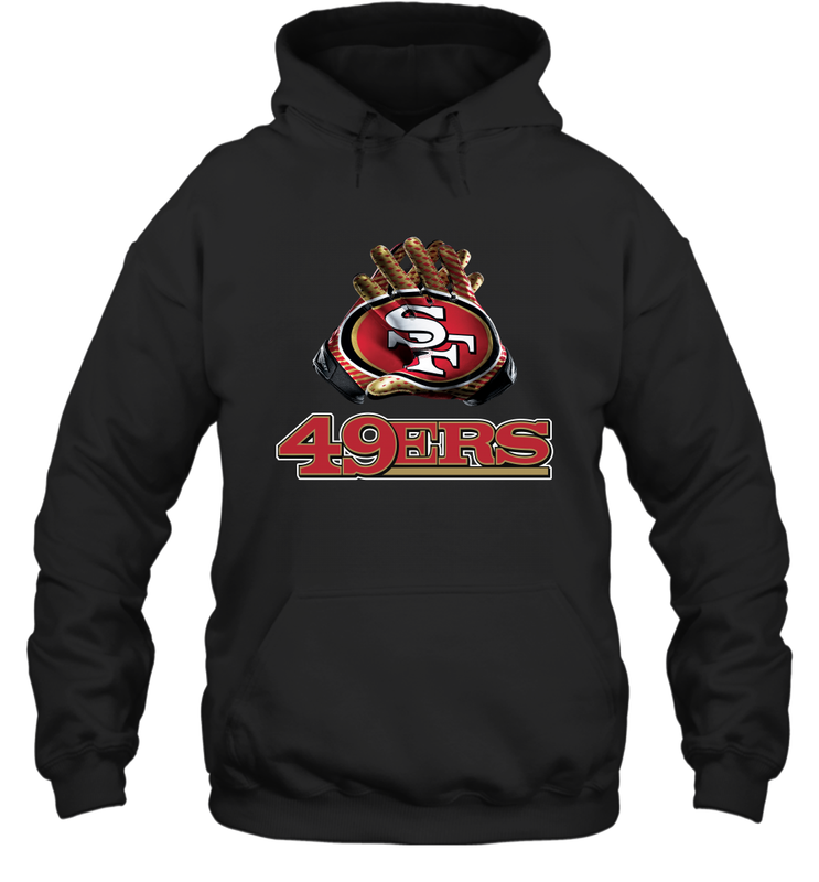San Francisco 49ers NFL Gloves Fan Gifts Hoodie - KnowlegdeTee