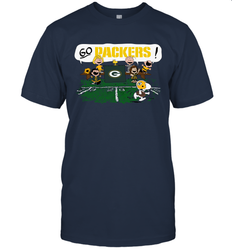 The Peanuts Cheering Go Snoopy Green Bay Packers T-Shirt - KnowlegdeTee