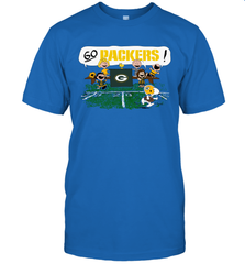 The Peanuts Cheering Go Snoopy Green Bay Packers T-Shirt - KnowlegdeTee