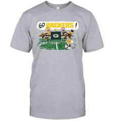 The Peanuts Cheering Go Snoopy Green Bay Packers T-Shirt - KnowlegdeTee