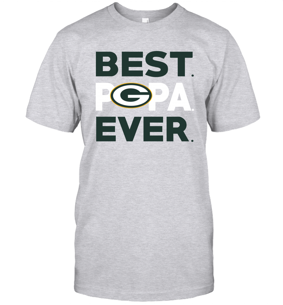 Best Green Bay Packers Papa Ever Fathers Day Gifts T-Shirt