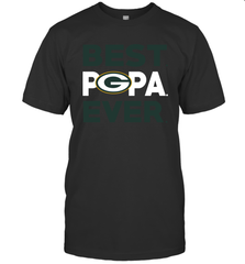 Best Green Bay Packers Papa Ever Fathers Day Gifts T-Shirt - KnowlegdeTee