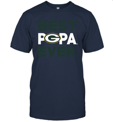 Best Green Bay Packers Papa Ever Fathers Day Gifts T-Shirt - KnowlegdeTee