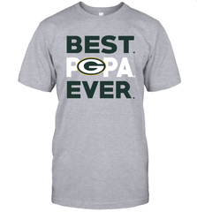 Best Green Bay Packers Papa Ever Fathers Day Gifts T-Shirt - KnowlegdeTee