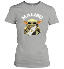 Baby Yoda Hug Malibu Shirt Women's T-Shirt - KnowlegdeTee