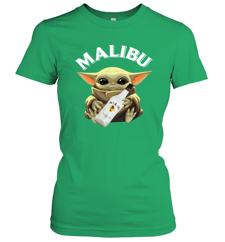 Baby Yoda Hug Malibu Shirt Women's T-Shirt - KnowlegdeTee