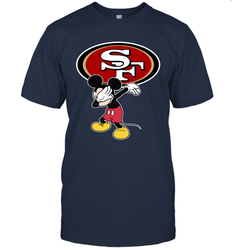 Dabbing Mickey Flippin' Love San Francisco 49ers Football T-Shirt - KnowlegdeTee