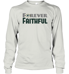 Green Bay Packers Forever Faithful Fans Gift Long Sleeve T-Shirt - KnowlegdeTee