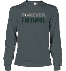 Green Bay Packers Forever Faithful Fans Gift Long Sleeve T-Shirt - KnowlegdeTee