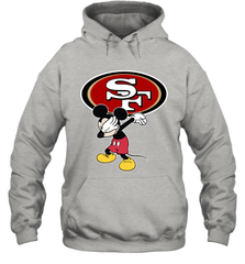 Dabbing Mickey Flippin' Love San Francisco 49ers Football Hoodie - KnowlegdeTee