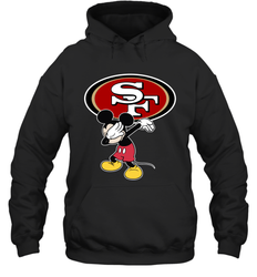 Dabbing Mickey Flippin' Love San Francisco 49ers Football Hoodie - KnowlegdeTee
