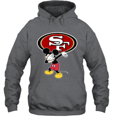 Dabbing Mickey Flippin' Love San Francisco 49ers Football Hoodie - KnowlegdeTee