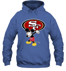 Dabbing Mickey Flippin' Love San Francisco 49ers Football Hoodie - KnowlegdeTee