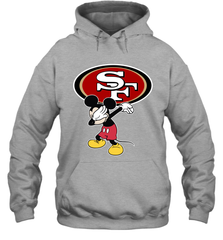 Dabbing Mickey Flippin' Love San Francisco 49ers Football Hoodie - KnowlegdeTee