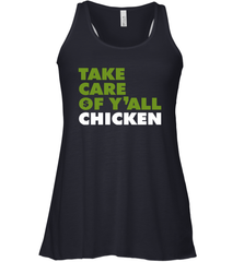TAKE CARE OF Y'ALL CHICKEN Seattle Shirt Racerback Tank - KnowlegdeTee