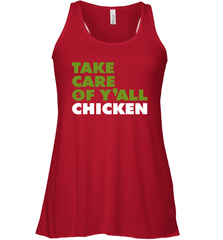 TAKE CARE OF Y'ALL CHICKEN Seattle Shirt Racerback Tank - KnowlegdeTee