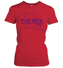 PLAY NECK LSU Tigers Shirt Women's T-Shirt - KnowlegdeTee