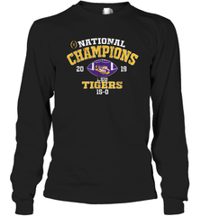 LSU Tigers College Football Playoff 2019 National Champions Ra Long Sleeve T-Shirt - KnowlegdeTee