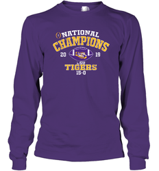 LSU Tigers College Football Playoff 2019 National Champions Ra Long Sleeve T-Shirt - KnowlegdeTee