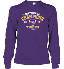 LSU Tigers College Football Playoff 2019 National Champions Ra Long Sleeve T-Shirt - KnowlegdeTee