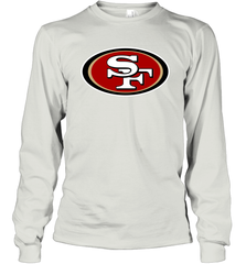 San Francisco 49ers Official Logo Fan Gifts Long Sleeve T-Shirt - KnowlegdeTee